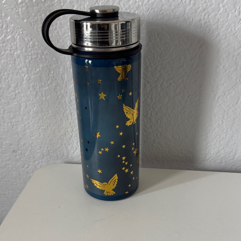 Pottery Barn Teen Harry Potter Enchanted Night Sky Slim Water Bottle 17oz